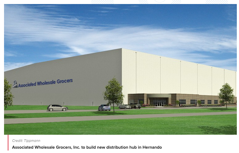 Associated Wholesale Grocers, Inc. to build new distribution hub in Hernando